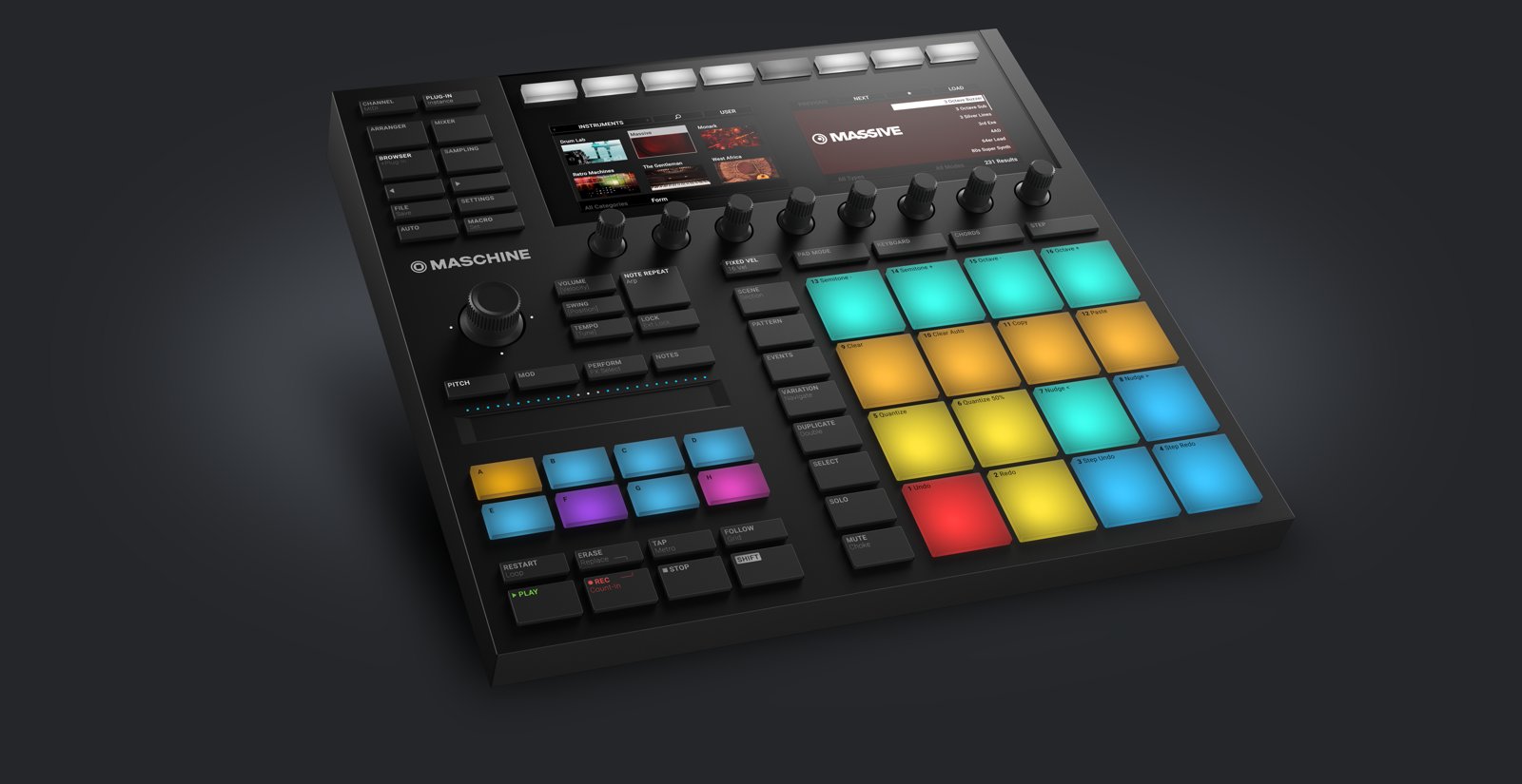 Native Instrument Maschine MK3 -跨平台的音樂創作神器